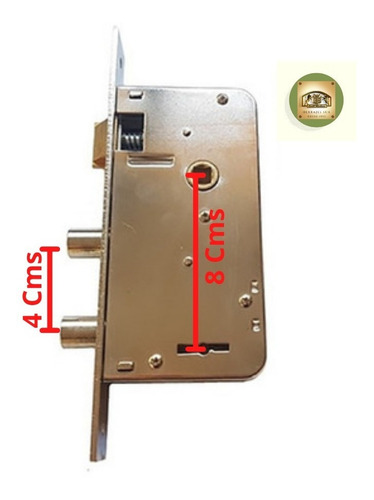 Imagen 3 de 9 de Cerradura De Seguridad Bronzen 770 Símil = Trabex 2107