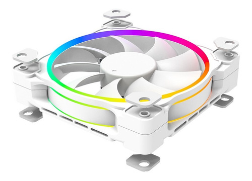 Imagen 7 de 10 de Set 3x Coolers Pwm 120mm Argb Id-cooling Zf Blancos !