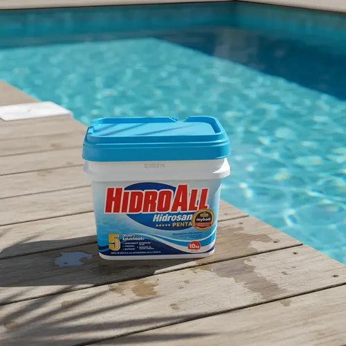 Cloro Hidrosan Penta 10kg - Hidroall - 5 Em 1 Para Piscina