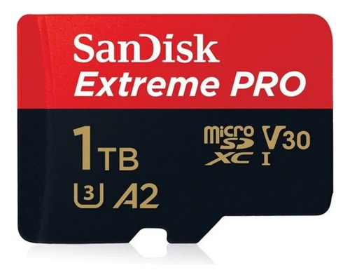 Tarjeta De Memória Sandisk Extreme Microsdxc Uhs-i V30 Pro (Reacondicionado)