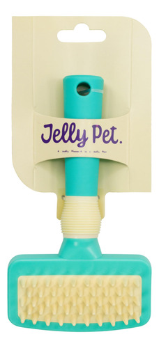 Jelly Pet Cepillo De Bano Para Perros, Uso Humedo O Seco Par