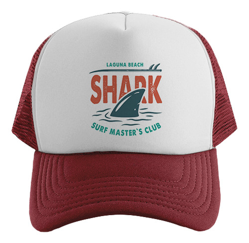 Gorra Trucker Shark Tiburon Estampada