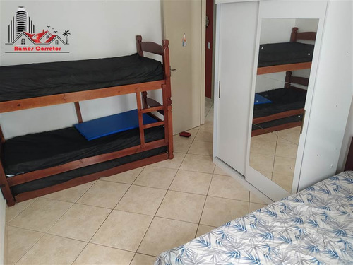 Imagem 12 de 17 de Apartamento 1 Dorm, Predio Frente Praia, Apto Com Vista Ampla Da Praia - Rc172
