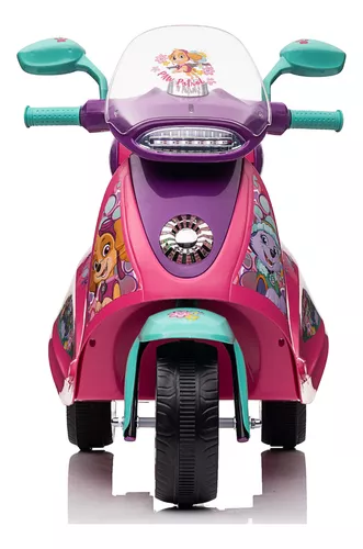 Moto Scooter Elétrica 6V Infantil Patrulha Canina Vermelha - ZOOM  BRINQUEDOS E PRESENTES