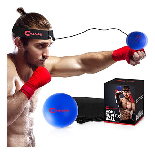 Champs Mma Boxing Reflex Ball -prote De Reacción De Empleado