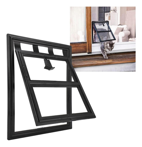Puerta Mosquitera Para Gatos Con Solapa De Apertura,
