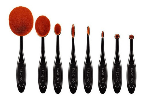 Brochas Fascino Make Up Brochas Contouring X8 Set