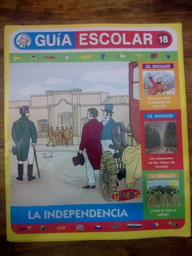 Revista Guia Escolar , La Independencia , Genios (33)
