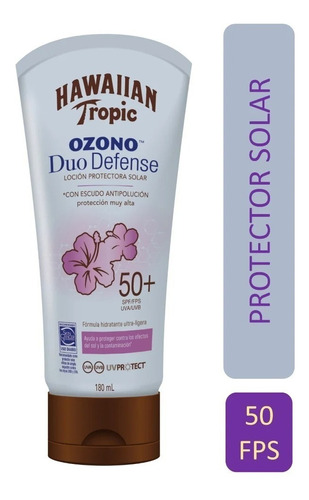 Protector Solar Fps50+ Anti-polución | Hawaiian Tropic 180ml