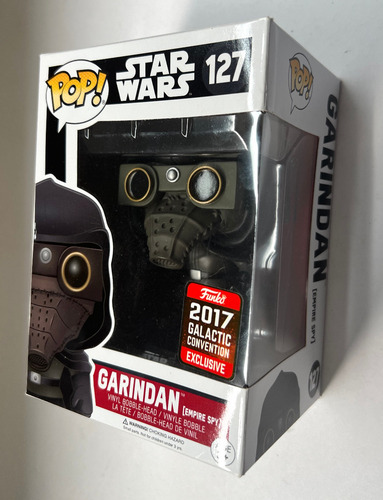 Funko Pop Garindan Empire Spy 127 Exclusivo Star Wars Galact