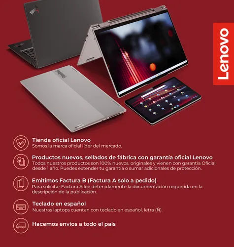 Notebook Thinkpad X1 2-en-1 9na Gen Intel Ultra 7 32gb 1tb