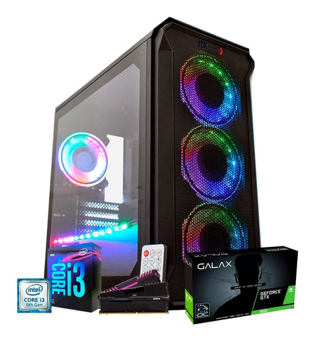 Pc Gamer Arena Owned I3 9100f (gtx1650 4gb) Ssd 512gb, 8gb