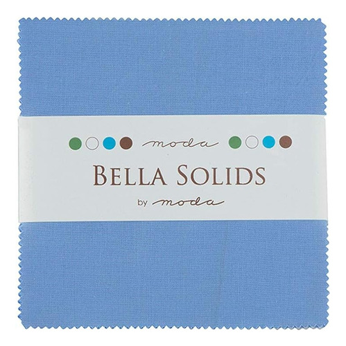 Bella Solids Charm Pack Azul Claro 9900pp 25