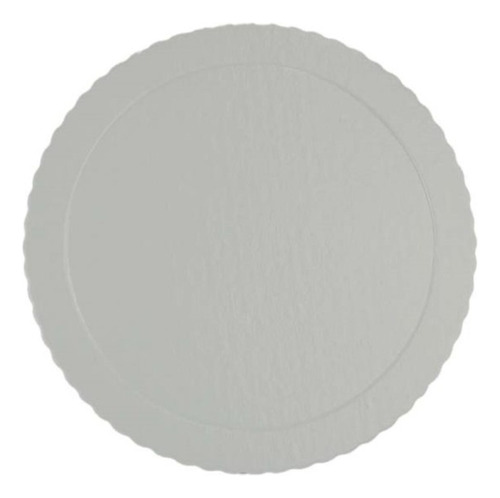 Cake Board 21cm Tabuleiro Bolo Redondo Cor Branco