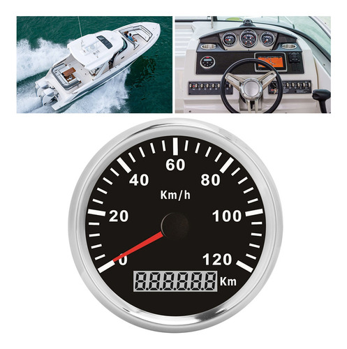 Velocímetro Automotriz De 33/8 Pulgadas, 0.120 Km/h