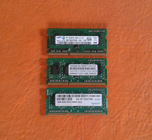 Memorias Ram Net Del Gob Ddr3 1gb+cables Flex Adaptador Sata
