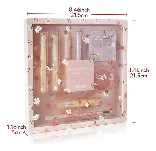 Set Romántico De Maquillaje