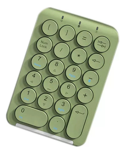 Teclado Numérico Inalámbrico Teclado Numérico Teclas Redonda