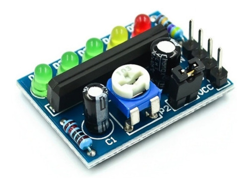 Modulo Medidor Sonido Ka2284 Potencia Por Led Arduino