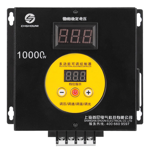 Controlador De Tensão Variável Compacto Doméstico De 10000w