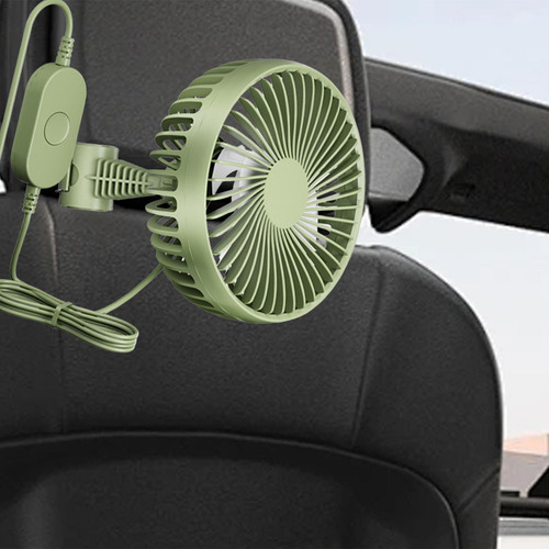 Fan Do Ventilador De Resfriamento De Carro Usb Verde