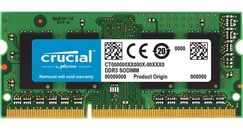 Memoria Ram 4gb Ddr3l 1600 Para Notebook Sodimm