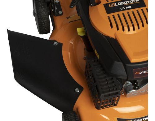 Cortadora de pasto a nafta Lüsqtoff LQ-510 color naranja con potencia de 5.5hp