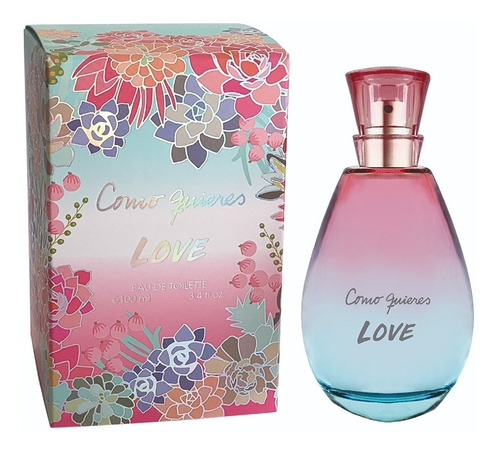 Perfume Como Quieres 'love' Eau De Toilette 100 Ml