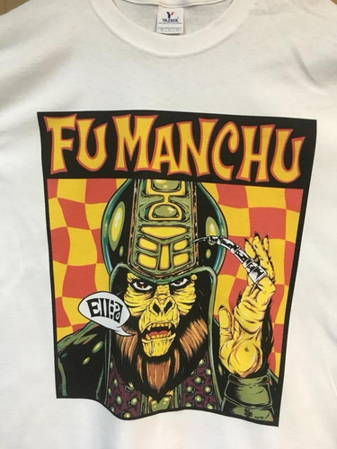 Fu Manchu - Concert Poster - Rock - Polera- Cyco Records
