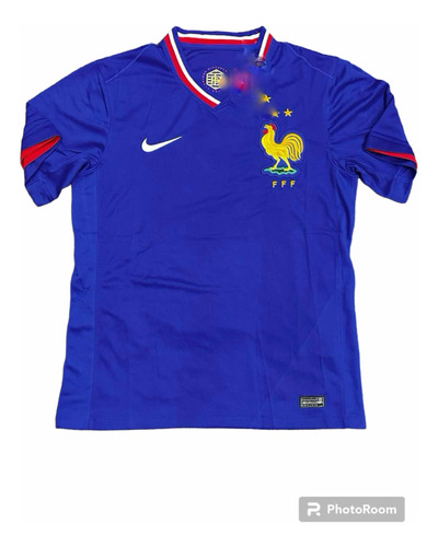 Jersey Playera Francia Local V. Aficionado 2024 Talla Xl