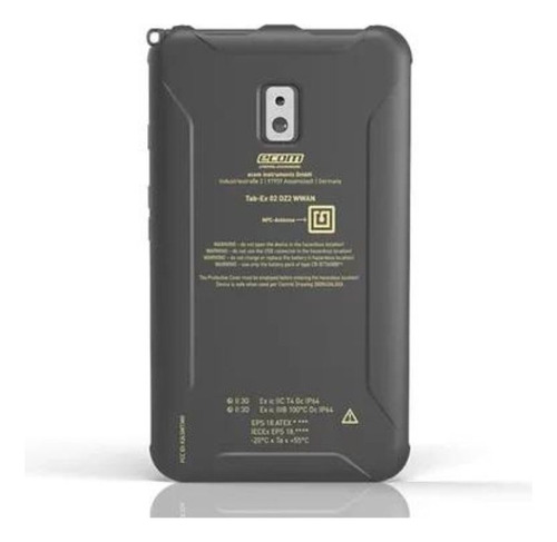 Tablet Intrinseca Ecom Ex02 Soporte Brodit Z2 D2 Android