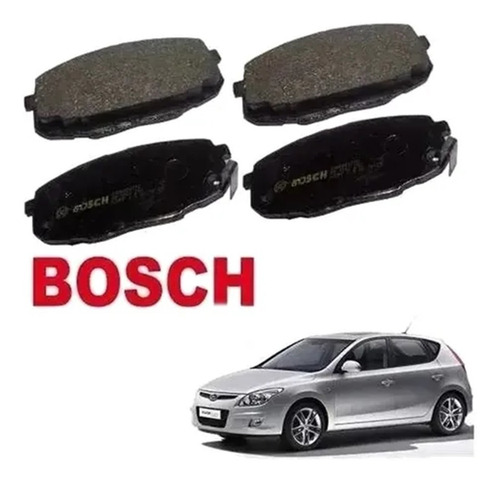 Imagem 2 de 4 de Pastilha Freio Dianteira I30 2009 2010 2011 2012 Bosch