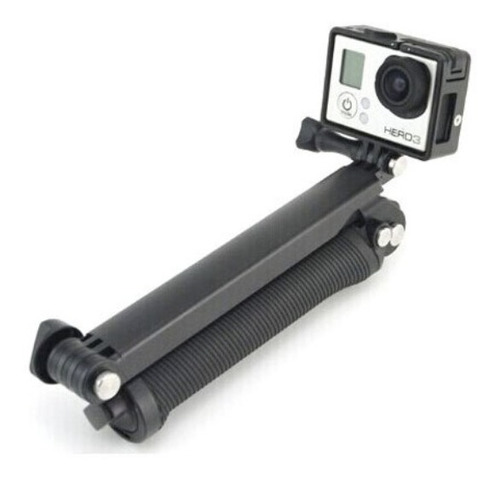 Imagen 3 de 4 de Monopod Trípode De Brazo De Agarre De 3 Vias Gopro