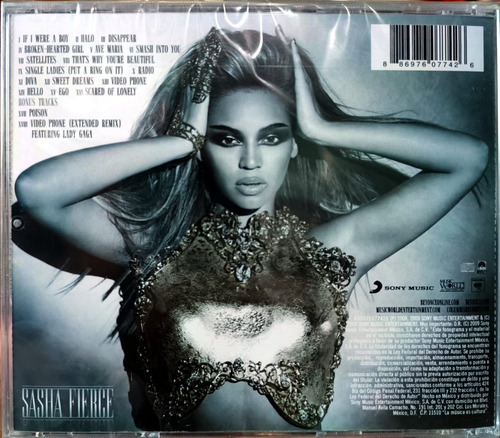 Beyonce I Am Sasha Fierce Deluxe Cd