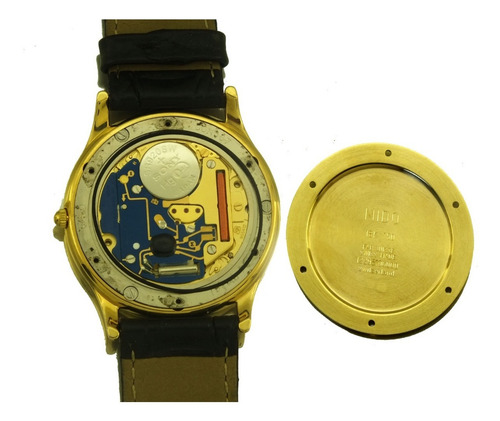 Relógio De Pulso Mido Gold Date Ouro 18k Masculino J22032