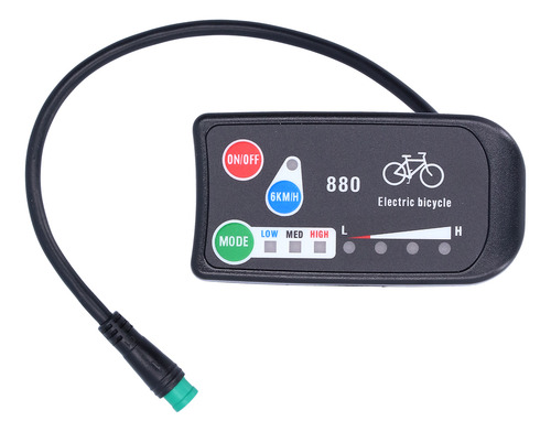 Pantalla Eléctrica Para Medidor Ktled880 Ebike 36v 48v