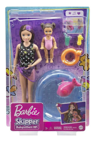Barbie Skipper Babysistters Inc Hora De Un Nadar Alberca