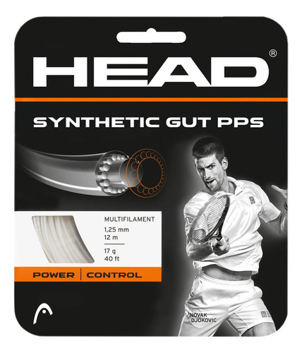 Head Tripa Sintetica Pps Cordaje Tenis Set Calibre 18 Color