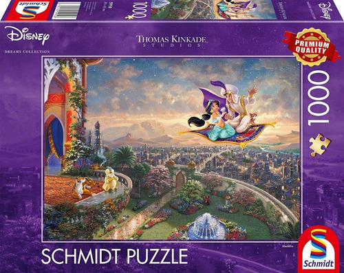 Rompecabezas Puzzle Schmidt Disney Aladdin 1000 Piezas