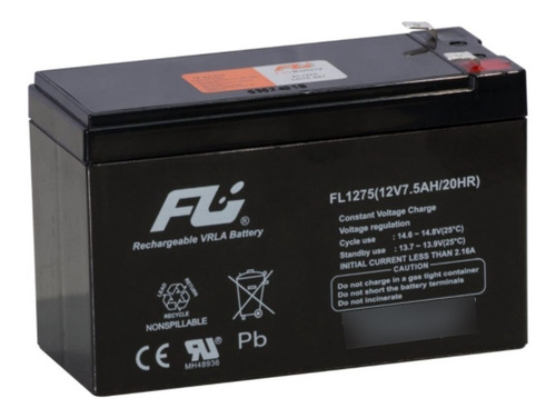 Imagen 1 de 1 de Batería Para Ups 12v 7a 1270 Sellada