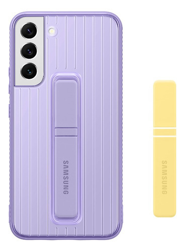Funda protectora de pie para Galaxy S22+ EF-RS906, color violeta