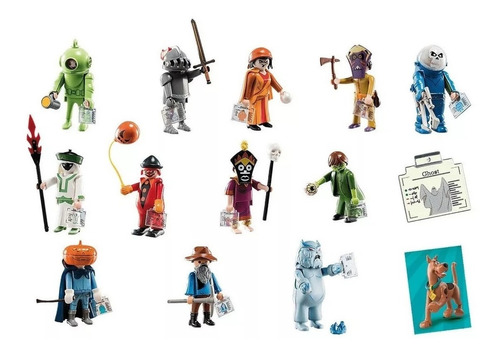 Imagen 3 de 7 de Playmobil 70288 Scooby Doo Figura Sobre Sorpresa Playking