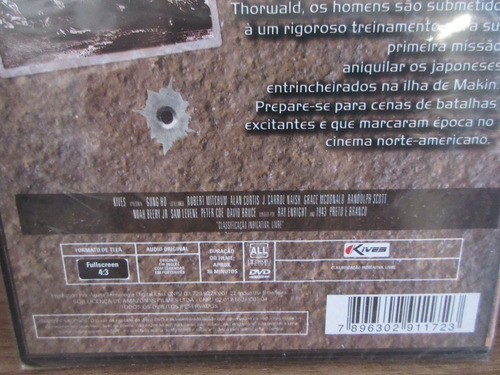 Dvd - Gung Ho! O Grito Da Batalha! Robert Mitchum - Novo