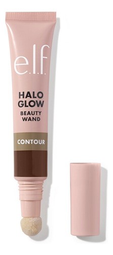 Elf Halo Glow Beauty Wand Contour, bronzeado médio, tom de maquiagem, tão profundo