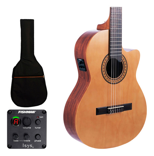 Guitarra Criolla Gracia G10 Eq Fishman Electrocriolla +funda