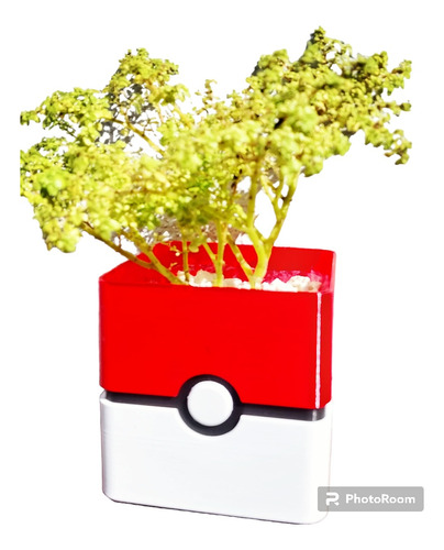 Pokemon Cubo 10x 10cm Lapicero Maceta Deco No Incluye Planta