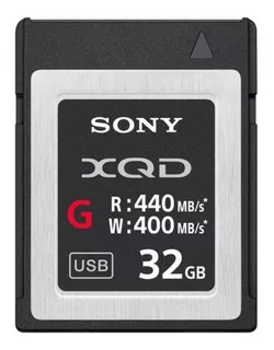 Cartão De Memória Sony Xqd 32gb Série G 440mbs