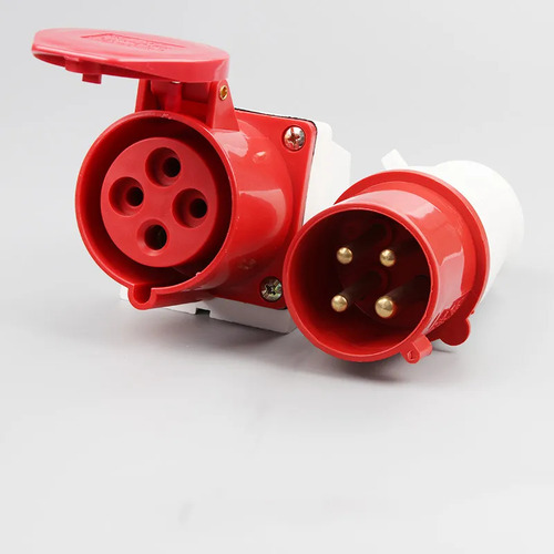 Conector Industrial De 32a 4 Pines Conector Rápido Kit H/m-b