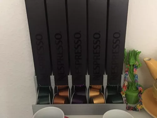 Dispenser Soporte Capsulas Nespresso Para 5 Cajas Café