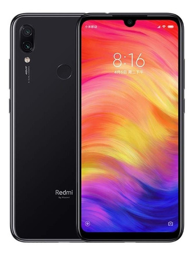 Xiaomi Redmi Note 7 (48 Mpx) Dual SIM 64 GB space black 6 GB RAM - Aceitável (Recondicionado)